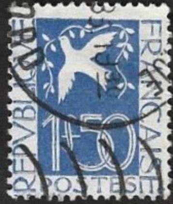 1 Postzegel Frankrijk 1934 Vredesduif beschikbaar voor biedingen