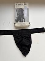Calvin Klein Microfiber Lace thong, Kleding | Heren, Verzenden, Zwart, Slip