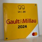 Gault Millau award shield - RARE -, Verzamelen, Ophalen, Gebruikt, Reclamebord