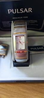Horloge Pulsar, Handtassen en Accessoires, Horloges | Heren, Ophalen of Verzenden, Gebruikt, Polshorloge, Staal