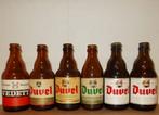 LEEG - 6 flessen van DUVEL - Vedett - Moortgat - BREENDONK, Verzamelen, Biermerken, Ophalen of Verzenden, Gebruikt, Flesje(s)