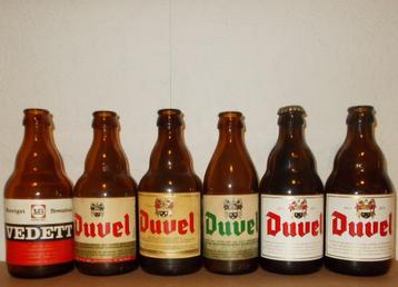 LEEG - 6 flessen van DUVEL - Vedett - Moortgat - BREENDONK beschikbaar voor biedingen