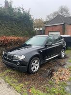 BMW X3 xdrive,2.0d, euro 5,4x4,GPS, airco,leder., Auto's, BMW, Euro 5, 1995 cc, Zwart, Zwart