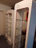 vitrinekasten van wella, Ophalen, Zo goed als nieuw, Glas, Vintage