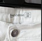 Pantacourt en jeans de marque inextenso.Neuf, Verzenden, Wit, Overige jeansmaten, Nieuw