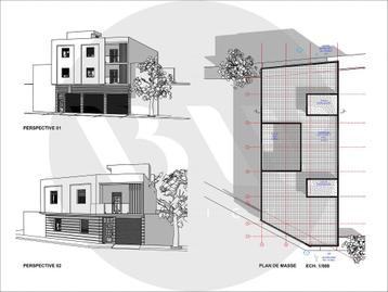 Plan maison architecture 