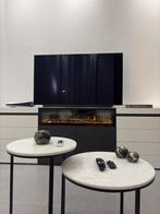 TV-meubel met elektrische haard, Ophalen, Zo goed als nieuw, 200 cm of meer, Minder dan 100 cm