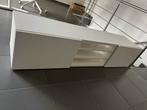 TV Meubel wit  180cm x 40cm, Ophalen, Zo goed als nieuw