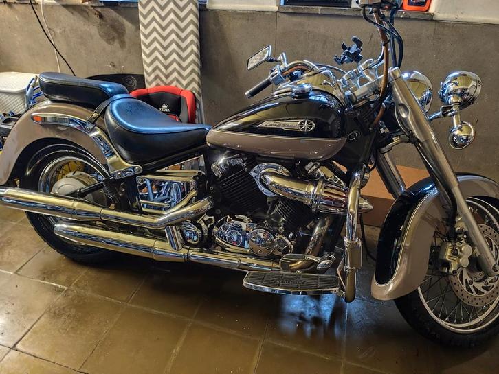 Prachtige Yamaha dragstar 650cc topstaat 27dkm, Motoren, Motoren | Yamaha, Particulier, Chopper, Ophalen