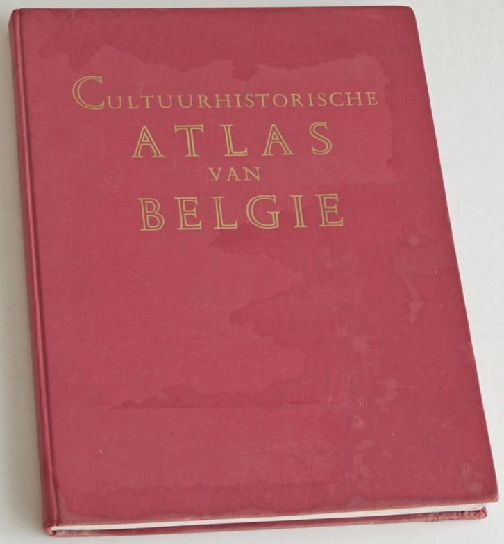 Cultuurhistorische Atlas van België, Boeken, Geschiedenis | Nationaal, Gelezen, Ophalen of Verzenden