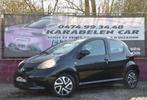 Toyota Aygo 1.0i VVT-i PROPRE 97.065KM GARANTIE (bj 2007), Auto's, Toyota, Stof, Zwart, 800 kg, Zwart