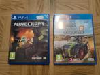 Minecraft + Farming Simulator 19 pour PS4, Enlèvement, Neuf