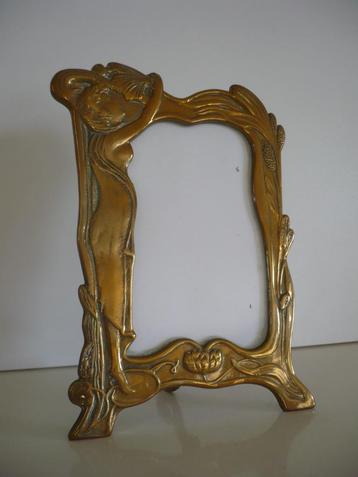 Art deco Fotokader Brass Koper Brons beschikbaar voor biedingen