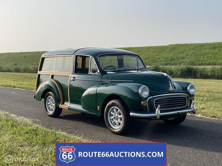 Morris Minor 1000 Traveller | 1969 | Route 66 Auctions, Auto's, Oldtimers, Bedrijf, Te koop, Overige merken, Benzine, Overige carrosserie