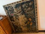 Antieke wandtapisserie – boslandschap met vogels, Antiek en Kunst, Kunst | Schilderijen | Klassiek, Ophalen