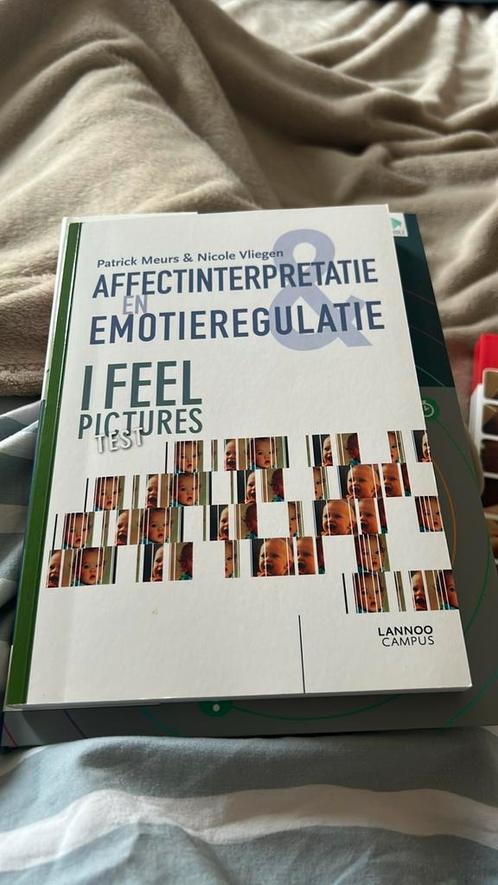 N. Vliegen - I feel Pictures test, Boeken, Psychologie, Zo goed als nieuw, Ophalen