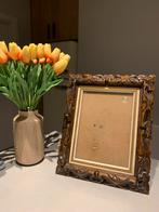 Vintage houten fotolijst - fotokader - antiek kader, Ophalen of Verzenden, Zo goed als nieuw