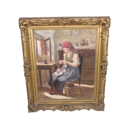 Sandor Turmayer : Peinture Huile sur Toile 1879-1953, Antiquités & Art, Art | Peinture | Classique, Enlèvement
