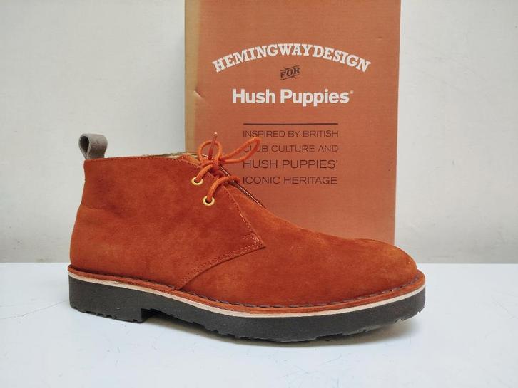 Hush Puppies hemingway suede. Maat: 42 (US9), Kleding | Heren, Schoenen, Zo goed als nieuw, Boots, Overige kleuren, Verzenden