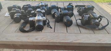 lot 11 boitiers pentax beschikbaar voor biedingen