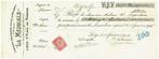 Zegel België OBP 58 op document (Post-0052), Postzegels en Munten, Overige typen, Ophalen of Verzenden