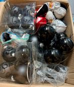 Partij ketstballen in het zwart, Diversen, Kerst, Ophalen, Zo goed als nieuw