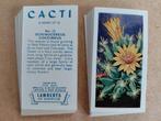 Cacti complete set 25 cactus chromos Lambert & Sons 1962, Enlèvement ou Envoi, 1960 à 1980, Nature, Gravure