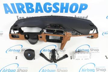 Airbag set - Dashboard bruin BMW 3 serie F30 F31 F34 beschikbaar voor biedingen