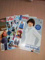 4 tijdschriften Breien Sjalen en mutsen, Hobby en Vrije tijd, Ophalen of Verzenden, Zo goed als nieuw, Breien, Patroon of Boek