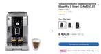 Volautomatisch Koffiemachine DeLonghi = Koopje, Ophalen of Verzenden, Zo goed als nieuw, Koffiemachine, Koffiebonen