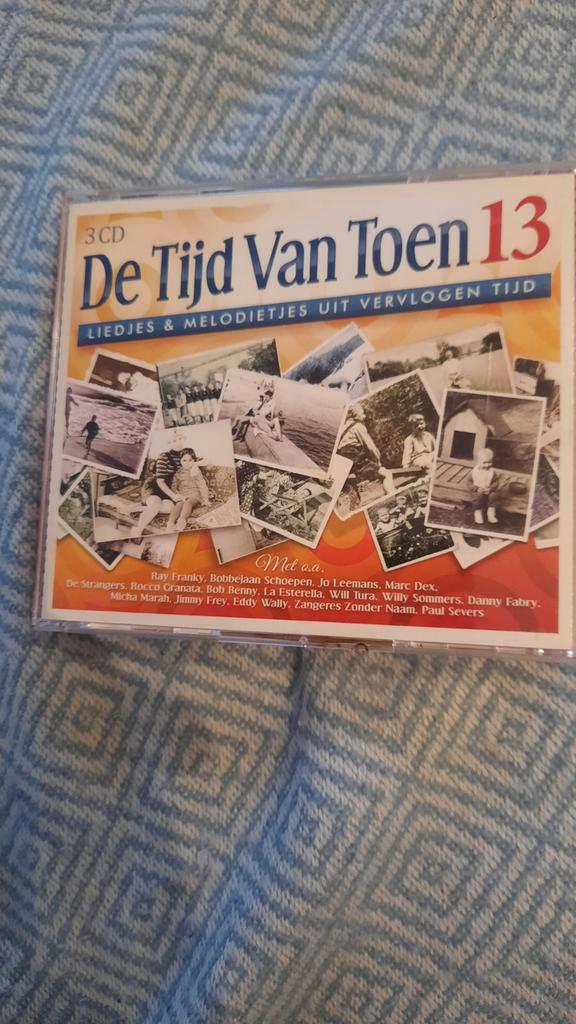 3CD DE TIJD VAN TOEN 13, Cd's en Dvd's, Cd's | Verzamelalbums, Zo goed als nieuw, Nederlandstalig, Ophalen of Verzenden