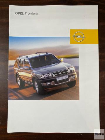 Brochure Opel Frontera 2002 Nederlands beschikbaar voor biedingen