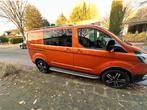 FORD TRANIST CUSTUM AUTOMAAT DUBBEL CABINE BJ2021 FULL, Auto's, Bestelwagens en Lichte vracht, Testrit aan huis, 2800 kg, Leder