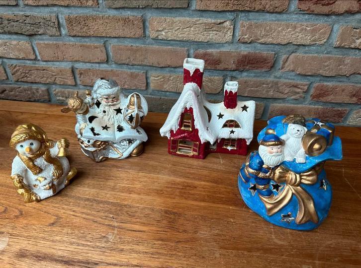 Lot de 3 photophores, Diversen, Kerst, Gebruikt, Ophalen of Verzenden