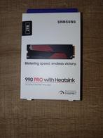 Samsung SSD 2 TB 990 Pro met heatsink Verzegeld/nieuw PS5 Pc, Computers en Software, Harde schijven, Intern, Console, SSD, Nieuw