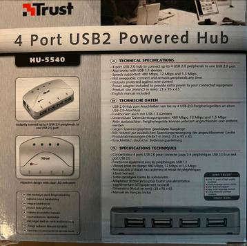 4 ports usb 2 powered hub