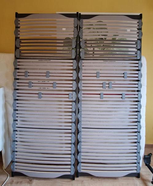Bedbodem (lattenbodem) op poten - 160x210cm, Huis en Inrichting, Slaapkamer | Matrassen en Bedbodems, Gebruikt, Bedbodem, 160 cm