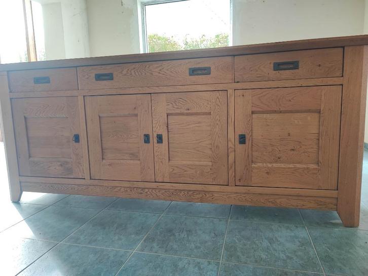 Prachtige Kast massief hout, Antiek en Kunst, Antiek | Meubels | Kasten, Ophalen