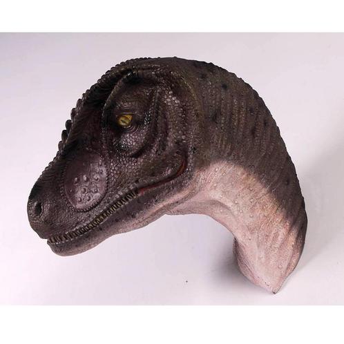 Allo Saurus Head Mouth Open – Dinosaurus beeld Hoogte 71 cm, Verzamelen, Dierenverzamelingen, Nieuw, Ophalen