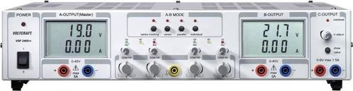 VOLTCRAFT VSP 2405 Labvoeding, regelbaar 0.1 - 40 V/DC 0 - 5, Doe-het-zelf en Bouw, Meetapparatuur, Nieuw, Afstand, Ophalen of Verzenden
