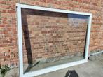 Vast pvc raam dubbele beglazing, Ophalen, Gevelraam of Ruit, Gebruikt, 160 cm of meer