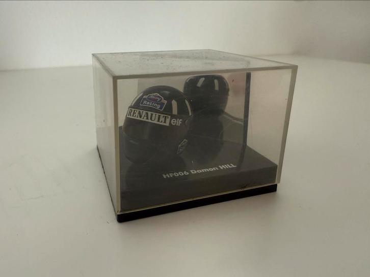 Damon Hill Williams Renault helm 1/12, Collections, Jouets, Utilisé, Enlèvement ou Envoi