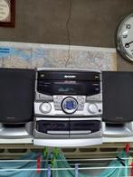 Stereo installatie SHARP met 3 cd speler + dubbele cassette, Audio, Tv en Foto, Stereoketens, Cd-speler, Sharp, Ophalen