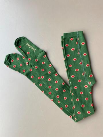 Groen/rode broekkousen Bakery Babes 128 NIEUW beschikbaar voor biedingen