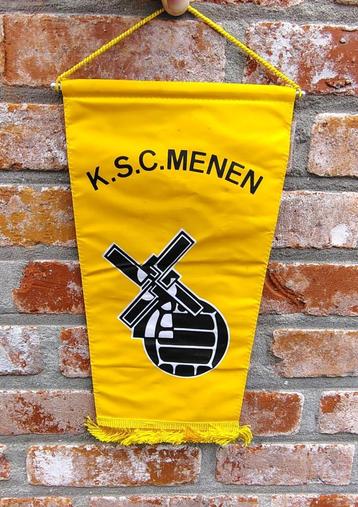 KSC Menen football club voetbal mooie vaandel fanion wimpel beschikbaar voor biedingen