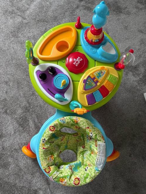 Brights starts around we go, Kinderen en Baby's, Speelgoed | Babyspeelgoed, Gebruikt, Babygym, Met geluid, Met wieltjes, Ophalen