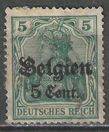 Belgie Duitse bezetting 1916/1918 - Yvert/OBP 12 - Cent (ST) beschikbaar voor biedingen