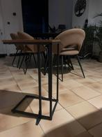 Bijzettafel zetel, Huis en Inrichting, Ophalen, Nieuw, Rechthoekig, Metaal of Aluminium