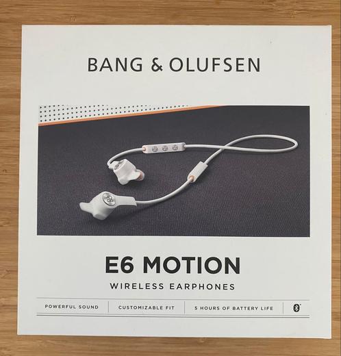 B&O BEOPLAY E6 MOTION écouteurs sans fil, Télécoms, Téléphonie mobile | Écouteurs, Neuf, Intra-auriculaires (In-Ear), Bluetooth