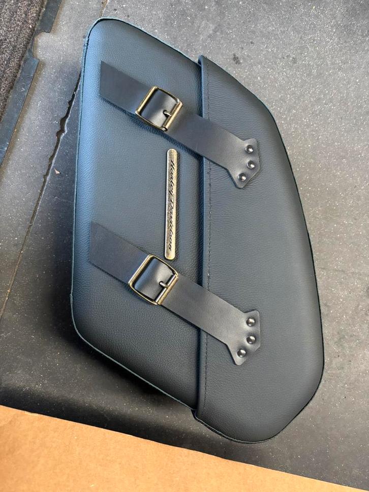 Lederen tassen harley (afneembare), Motoren, Accessoires | Koffers en Tassen, Nieuw, Ophalen of Verzenden